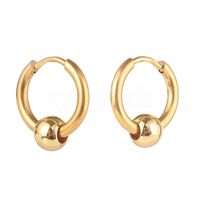 304 Stainless Steel Huggie Hoop Earrings EJEW-JE04555-02-1