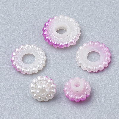 Imitation Pearl Acrylic Beads OACR-T004-12mm-12-1