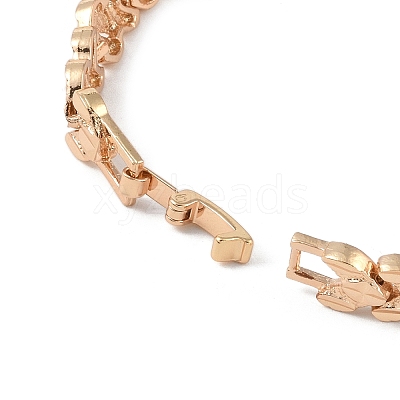Brass Link Chain Bracelets for Women Men BJEW-P324-01J-KCG-1