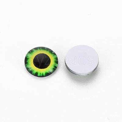 100 Pcs 50 Style Glass Cabochons GLAA-WH0022-87-1