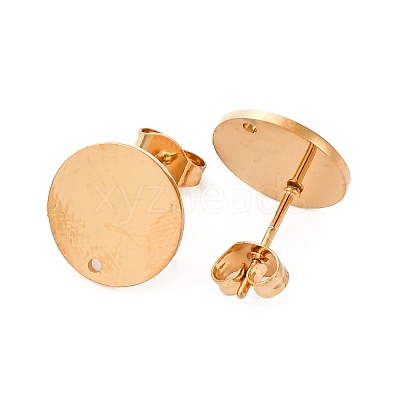304 Stainless Steel Stud Earring Findings STAS-H436-21G-02-1