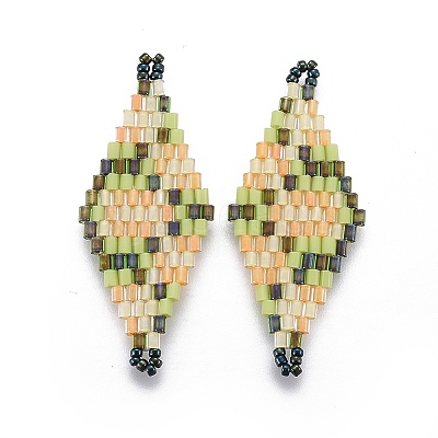 MIYUKI & TOHO Handmade Japanese Seed Beads Links SEED-E004-M29-1