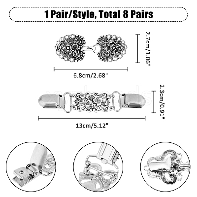 2 Sets 2 Styles Tibetan Style FIND-FH0009-14-1