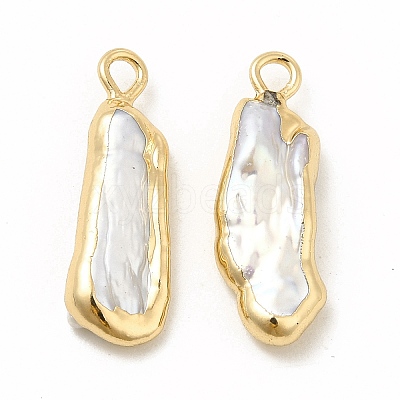 Baroque Natural Keshi Pearl Pendants PEAR-P004-05KCG-1