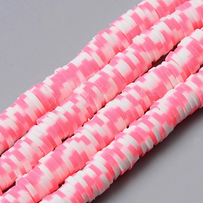 Handmade Polymer Clay Beads Strands CLAY-N008-010I-1
