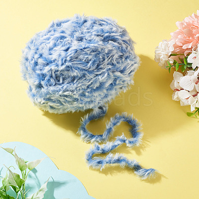 Super Bulky Imitation Fur Polyester Yarn OCOR-TAC0016-36K-1
