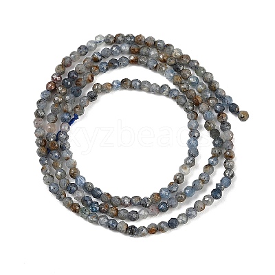 Natural Kyanite Beads Strands G-RM2025-A34-2mm-1