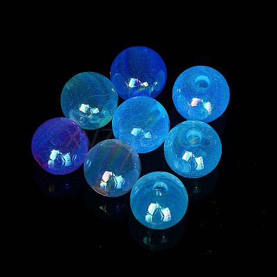 Transparent Acrylic Beads OACR-Z013-20-1