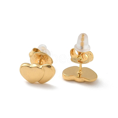 304 Stainless Steel Stud Earrings for Women STAS-Z117-16G-01-1
