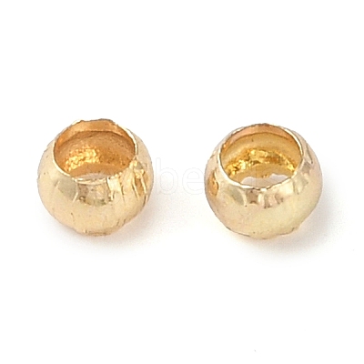 Brass Crimp Beads KK-N254-42B-G-1