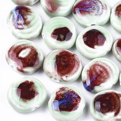 Handmade Porcelain Beads PORC-S498-45I-1