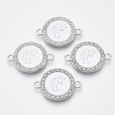 Alloy Enamel Links Connectors ENAM-TAC0003-01S-04F-1