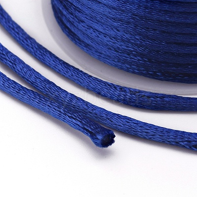 Nylon Satin Rattail Cords NWIR-L006-1.5mm-16-1