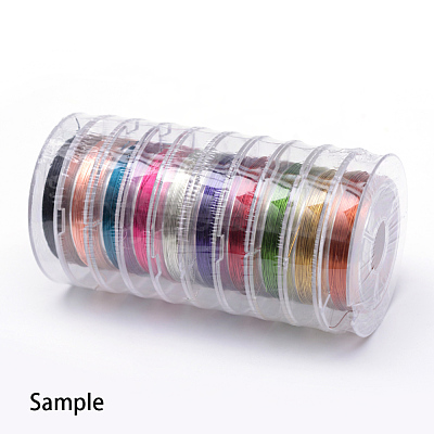 Round Copper Jewelry Wire CWIR-R005-0.3mm-05-1