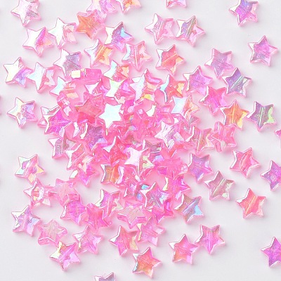 Eco-Friendly Transparent Acrylic Beads LS-PL556-6-1