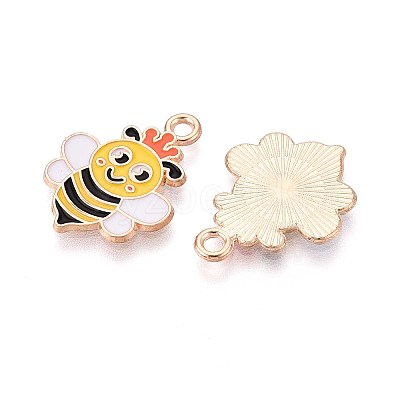 Alloy Enamel Pendants ENAM-T022-56D-1