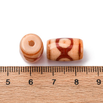 Tibetan Style dZi Beads TDZI-NH0001-E05-05D-1
