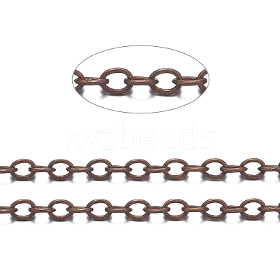 Brass Cable Chains CHC-034Y-R-NF-1