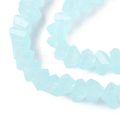 Imitation Jade Glass Beads Strands GLAA-N020-3mm-05-1