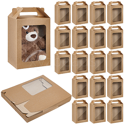 24Pcs Rectangle Paper Storage Gift Boxes CON-WA0001-33C-1