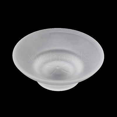 Glass Soap Dish Tray AJEW-XCP0003-54-1