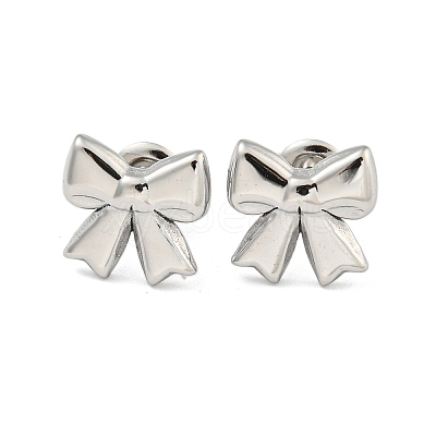 Non-Tarnish 304 Stainless Steel Stud Earrings for Women EJEW-A108-04P-1