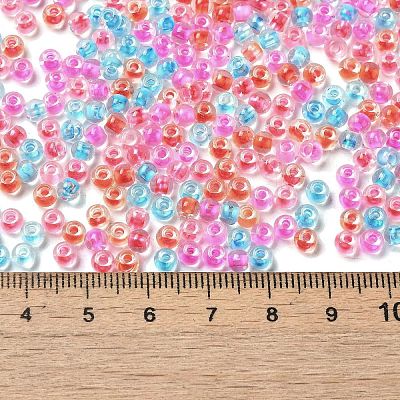 Transparent Glass Round Seed Beads SEED-B001-05A-14-1