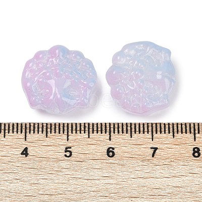 Transparent Glass Beads DGLA-E004-11D-1