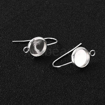 304 Stainless Steel Earring Hooks STAS-F271-01A-S-1