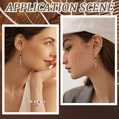 100Pcs Tibetan Style Alloy Pendants TIBEP-SC0003-53AS-1