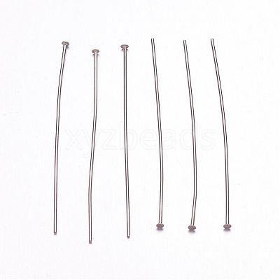 Tarnish Resistant 304 Stainless Steel Flat Head Pins STAS-H358-03A-1