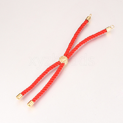 Nylon Cord Bracelet Making MAK-S058-02G-1