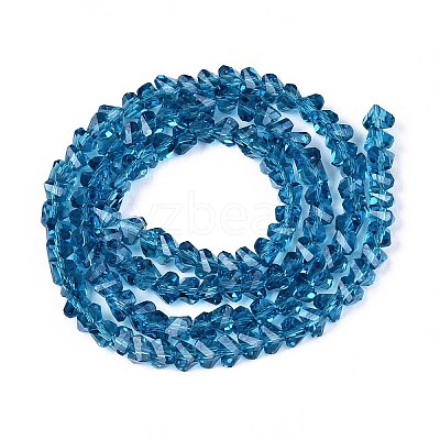 Transparent Glass Beads Strands GLAA-N018-4mm-28-1