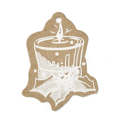 Christmas Theme Kraft Paper Gift Tags LS-CDIS-L008-A05-1