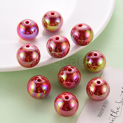 Opaque Acrylic Beads X-MACR-S370-D20mm-A14-1