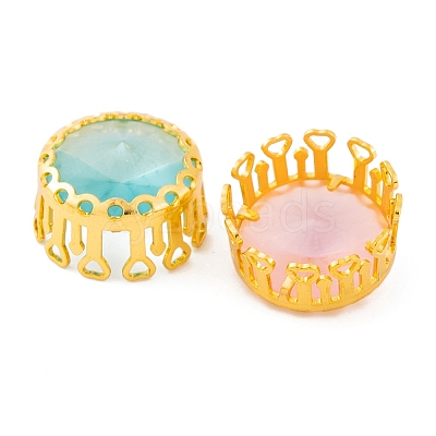 Round Shaped Sew on Rhinestone GLAA-K069-02A-G-1