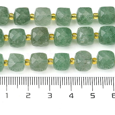 Natural Green Strawberry Quartz Beads Strands G-Q010-A20-01-1