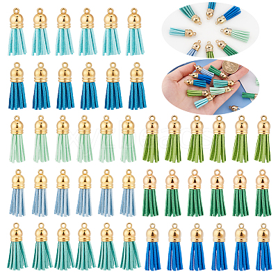 Faux Suede Tassel Pendant Decorations FIND-PH0002-57A-1