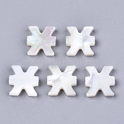Natural White Shell Beads X-SSHEL-ZX004-02E-1