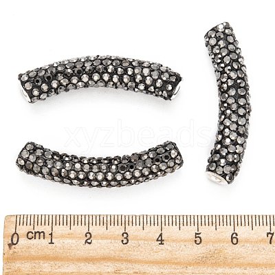 Brass Middle East Rhinestone Beads RB-C1300-1-1