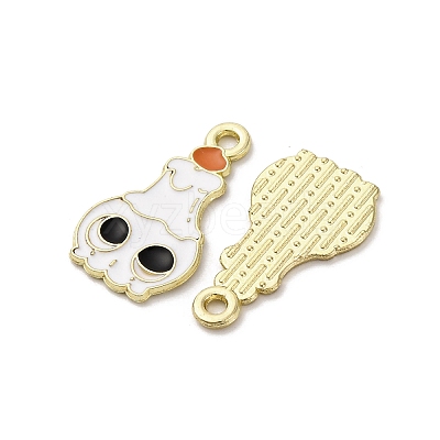 Halloween Alloy Enamel Pendants STAS-I354-01G-A01-1