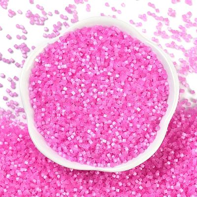 Imitation Cat Eyes Glass Seed Beads X-SEED-H003-03T-1