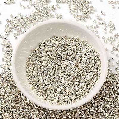 Electroplate Glass Seed Beads X-SEED-S042-01B-08-1