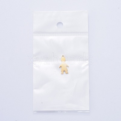 304 Stainless Steel Pendants STAS-I140-12G-1