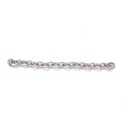 304 Stainless Steel Cable Chains LS-CHS-WH0007-01A-P-1