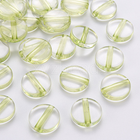 Transparent Acrylic Beads TACR-S154-09A-83-1