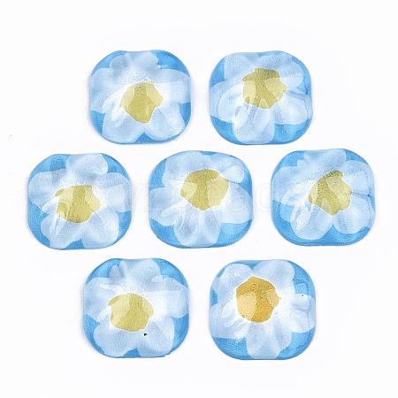 Translucent Acrylic Cabochons KY-T022-13-1