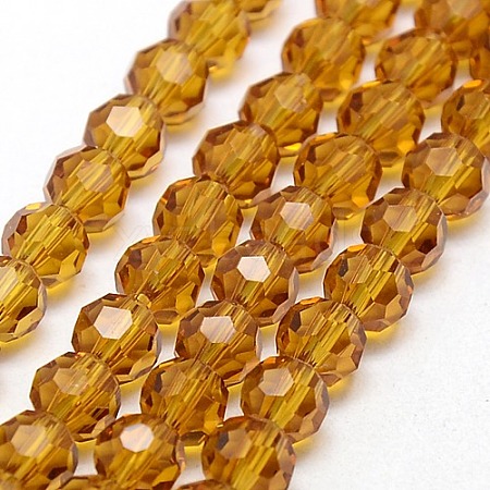 Glass Beads Strands X-EGLA-J042-6mm-04-1