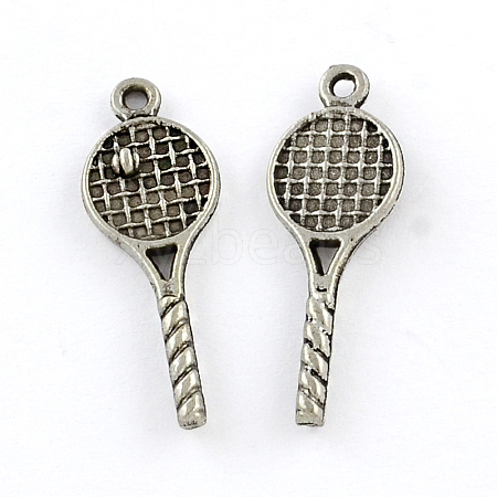 Tibetan Style Zinc Alloy Pendants TIBEP-R334-136AS-RS-1