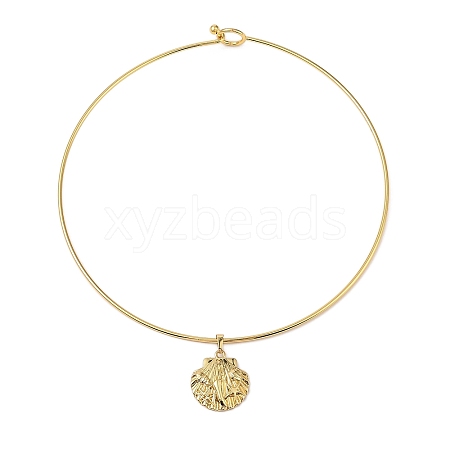 Brass Charm Bangles BJEW-Q350-07C-G-1